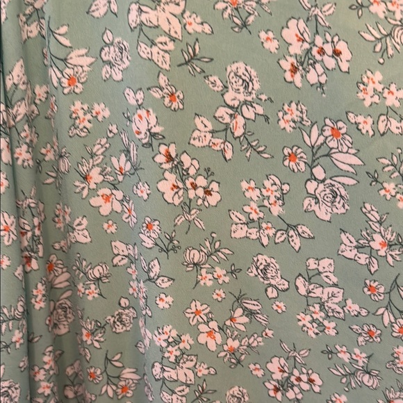 Haptics Mint Floral Dress - Picture 9 of 9